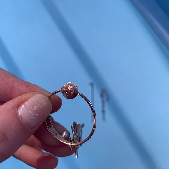 Wolf Circus bronze color mono earring transformer - Picture 5 of 6